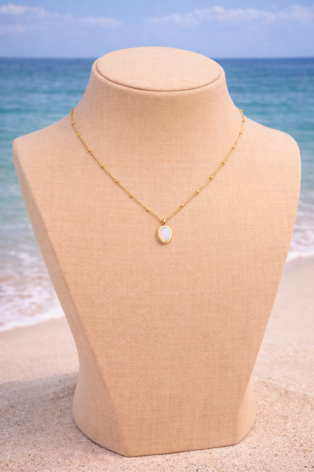 Solene Opal Necklace